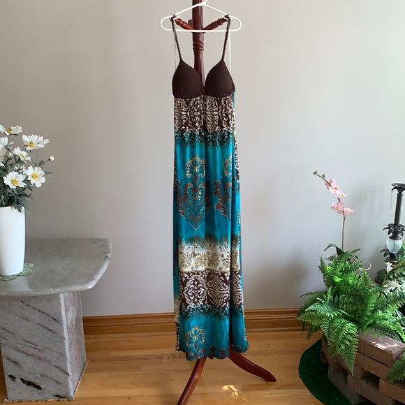 Unique print maxi dress - Picture 1 of 3